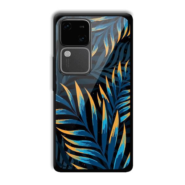 Mountain Leaves Phone Customized Printed Back Cover for Vivo V30