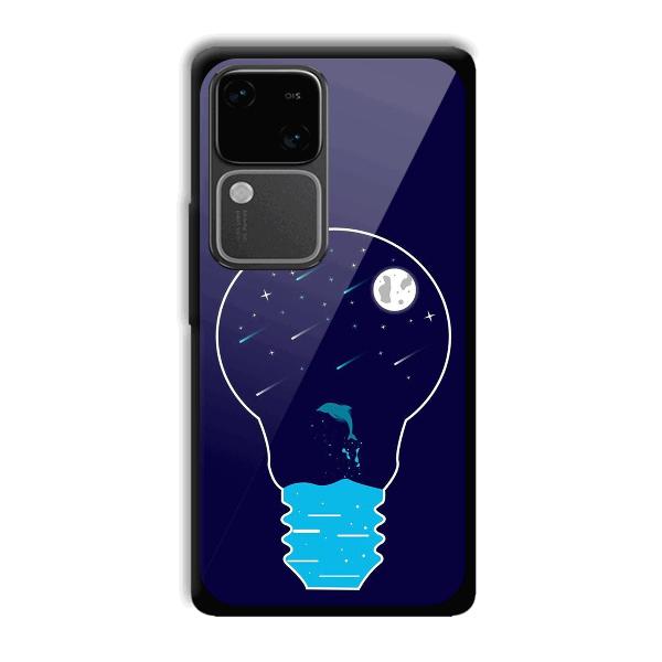 Night Bulb Phone Customized Printed Back Cover for Vivo V30