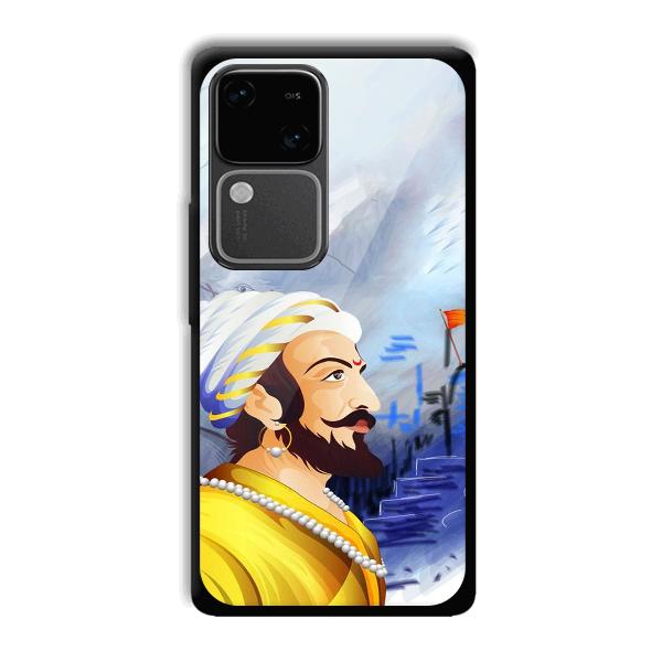 The Maharaja Phone Customized Printed Back Cover for Vivo V30