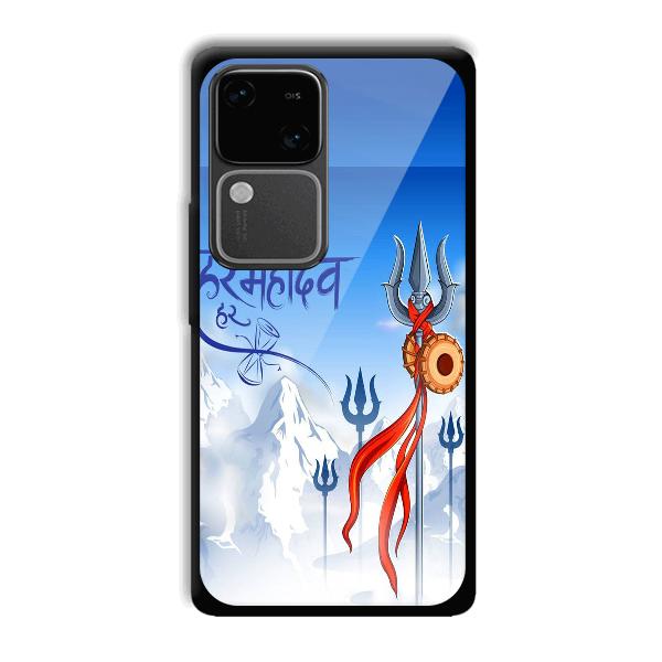 Mahadev Phone Customized Printed Back Cover for Vivo V30