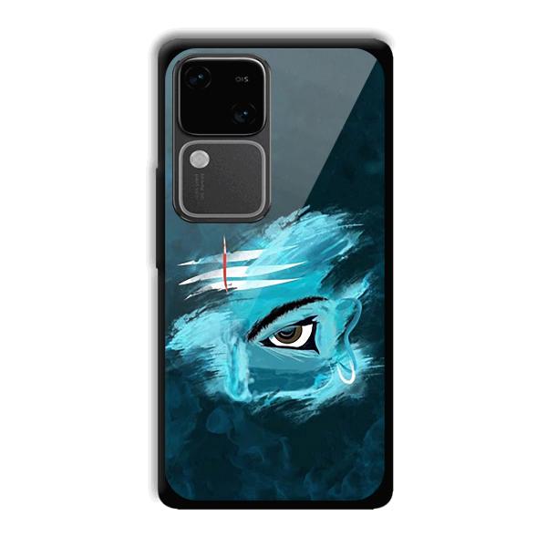 Shiva's Eye Phone Customized Printed Back Cover for Vivo V30
