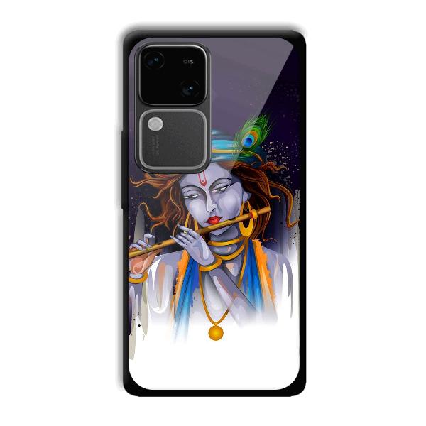 Krishna Phone Customized Printed Back Cover for Vivo V30