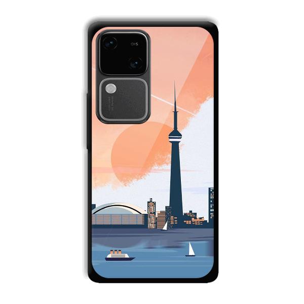 City Design Phone Customized Printed Back Cover for Vivo V30
