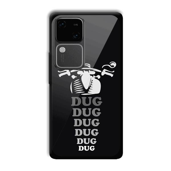 Dug Phone Customized Printed Back Cover for Vivo V30