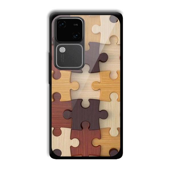 Puzzle Phone Customized Printed Back Cover for Vivo V30