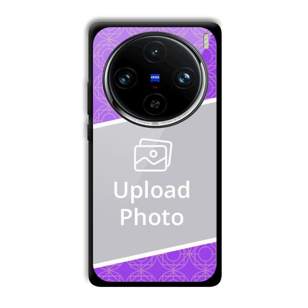 Purple Design Customized Printed Back Cover for Vivo X100 Pro