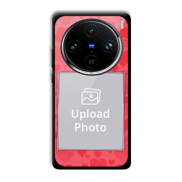 Red Hearts Customized Printed Back Cover for Vivo X100 Pro