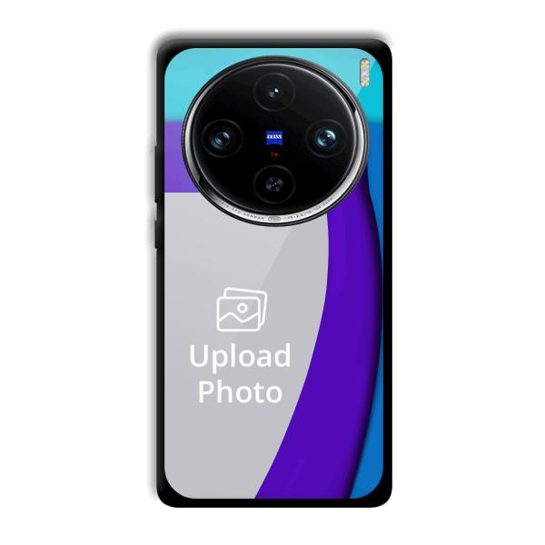 Blue Waves Customized Printed Back Cover for Vivo X100 Pro