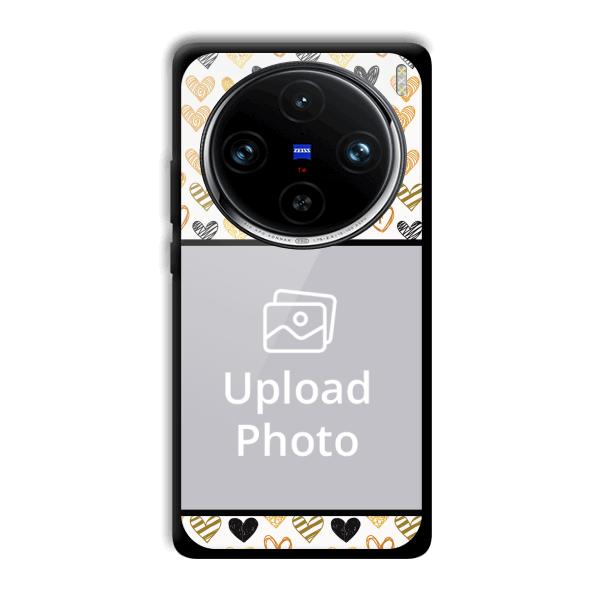 Small Hearts Customized Printed Back Cover for Vivo X100 Pro