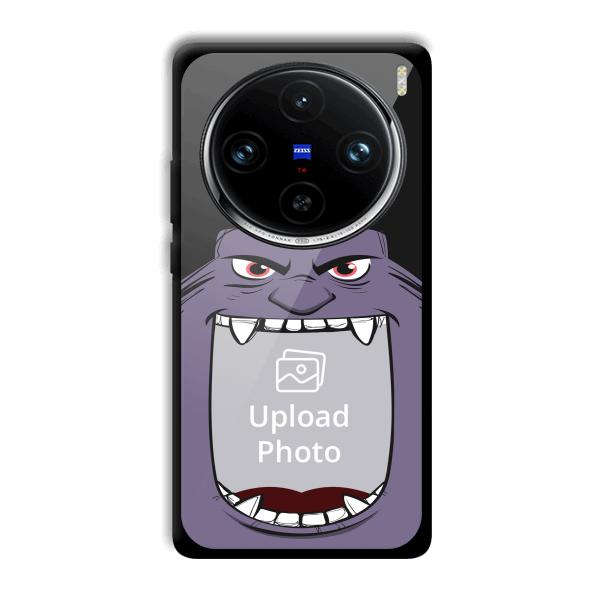 Purple Monster Customized Printed Back Cover for Vivo X100 Pro