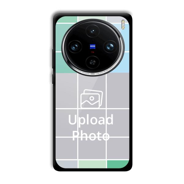 Grid Customized Printed Back Cover for Vivo X100 Pro