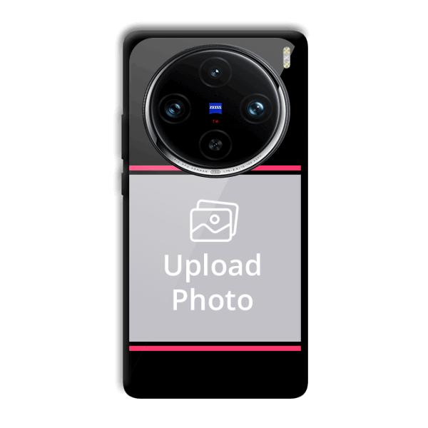 Pink Lines Customized Printed Back Cover for Vivo X100 Pro