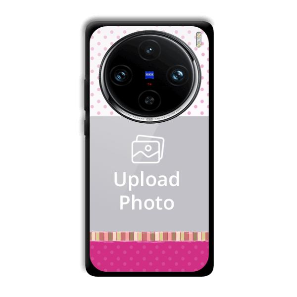 Baby Pink Design Customized Printed Back Cover for Vivo X100 Pro