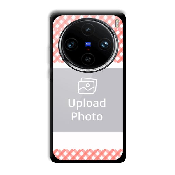 Cloth Pattern Customized Printed Back Cover for Vivo X100 Pro