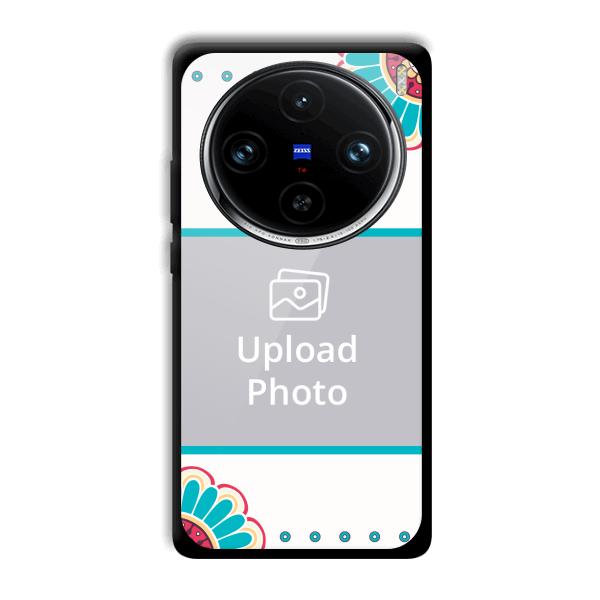 Floral Customized Printed Back Cover for Vivo X100 Pro