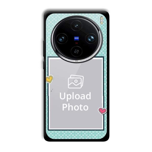 Sky Blue Customized Printed Back Cover for Vivo X100 Pro