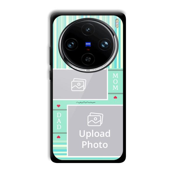 Mom Dad Customized Printed Back Cover for Vivo X100 Pro