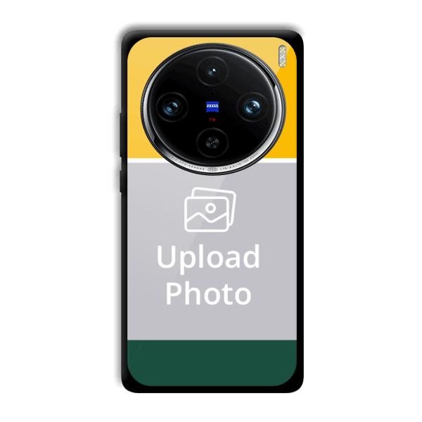 Yellow Green Customized Printed Back Cover for Vivo X100 Pro