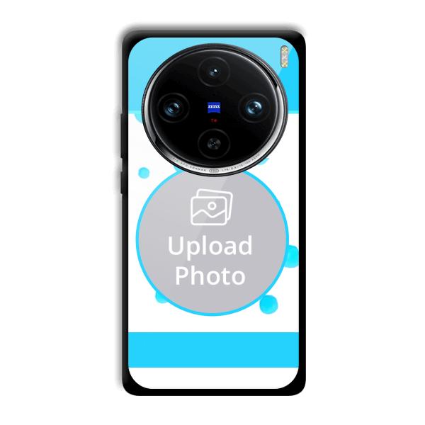 Bluish Customized Printed Back Cover for Vivo X100 Pro