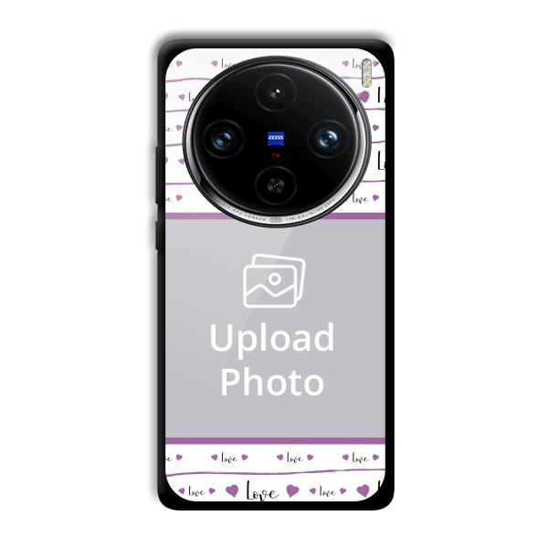 Love Love Customized Printed Back Cover for Vivo X100 Pro