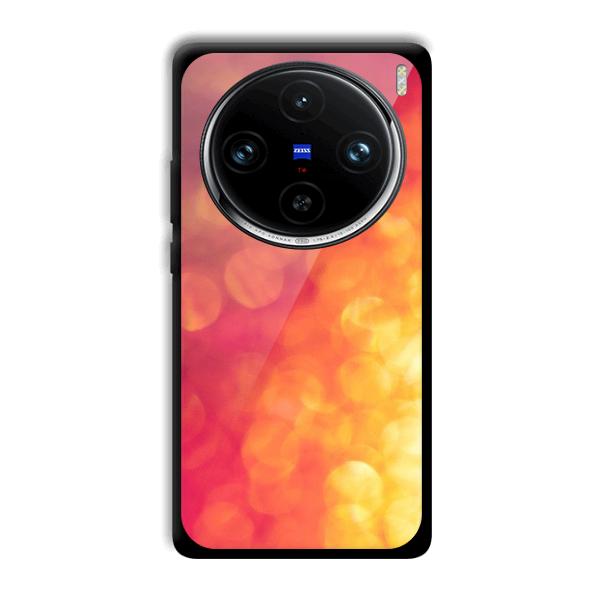 Red Orange Phone Customized Printed Back Cover for Vivo X100 Pro