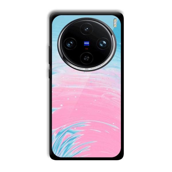 Pink Water Phone Customized Printed Back Cover for Vivo X100 Pro