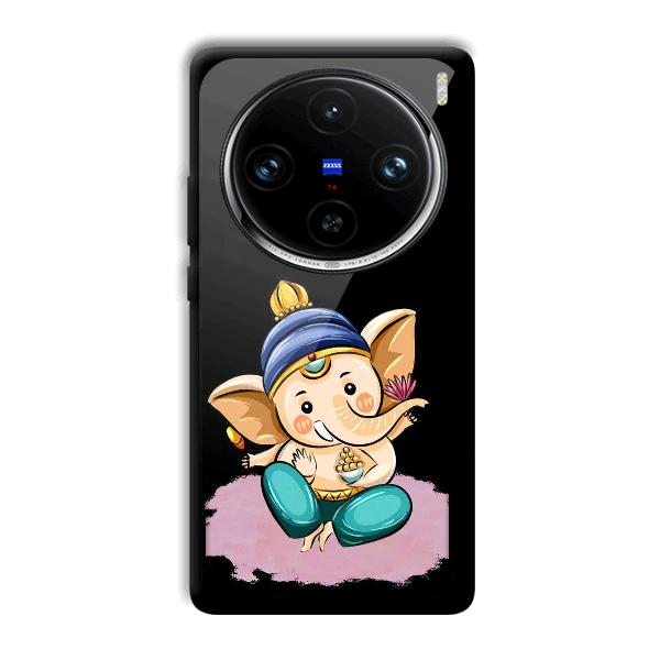 Ganpathi Ji Phone Customized Printed Back Cover for Vivo X100 Pro