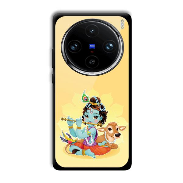 Baby Krishna Phone Customized Printed Back Cover for Vivo X100 Pro