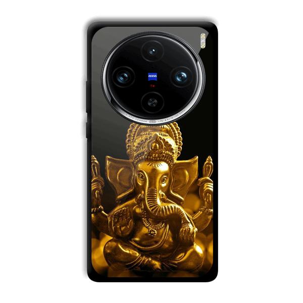 Ganesha Idol Phone Customized Printed Back Cover for Vivo X100 Pro