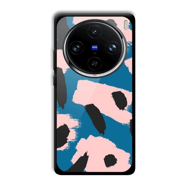 Black Dots Pattern Phone Customized Printed Back Cover for Vivo X100 Pro