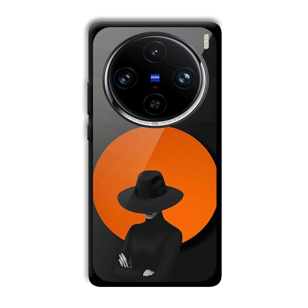 Woman In Black Phone Customized Printed Back Cover for Vivo X100 Pro