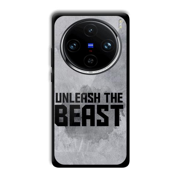 Unleash The Beast Phone Customized Printed Back Cover for Vivo X100 Pro
