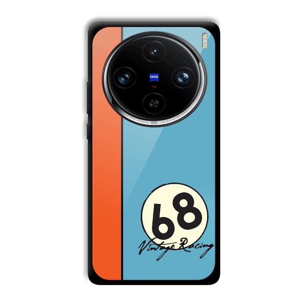 Vintage Racing Phone Customized Printed Back Cover for Vivo X100 Pro