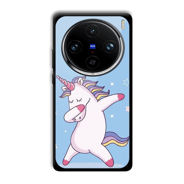 Unicorn Dab Phone Customized Printed Back Cover for Vivo X100 Pro