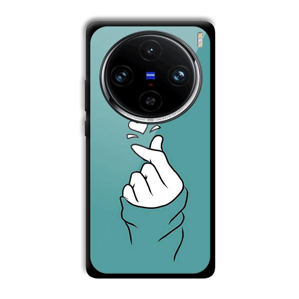 Korean Love Design Phone Customized Printed Back Cover for Vivo X100 Pro