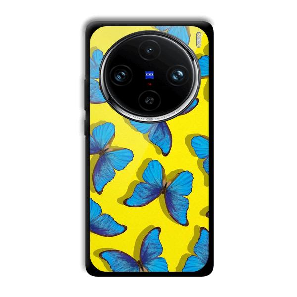 Butterflies Phone Customized Printed Back Cover for Vivo X100 Pro