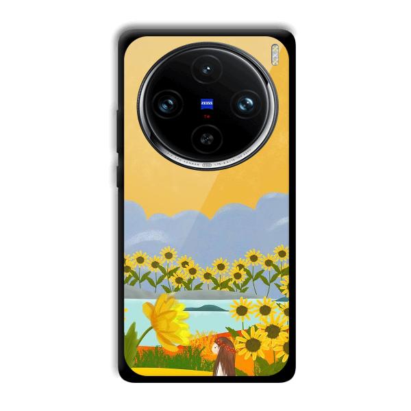 Girl in the Scenery Phone Customized Printed Back Cover for Vivo X100 Pro