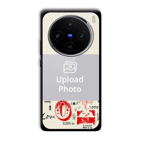 LOVE Customized Printed Back Cover for Vivo X100