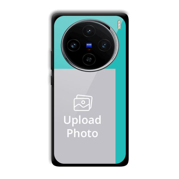 Blue Customized Printed Back Cover for Vivo X100