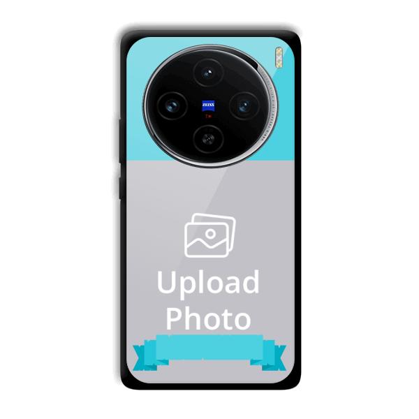 Blue Customized Printed Back Cover for Vivo X100