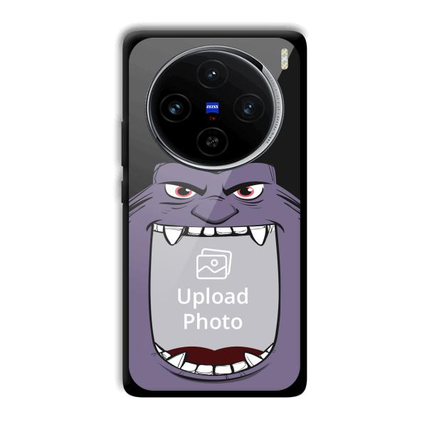 Purple Monster Customized Printed Back Cover for Vivo X100