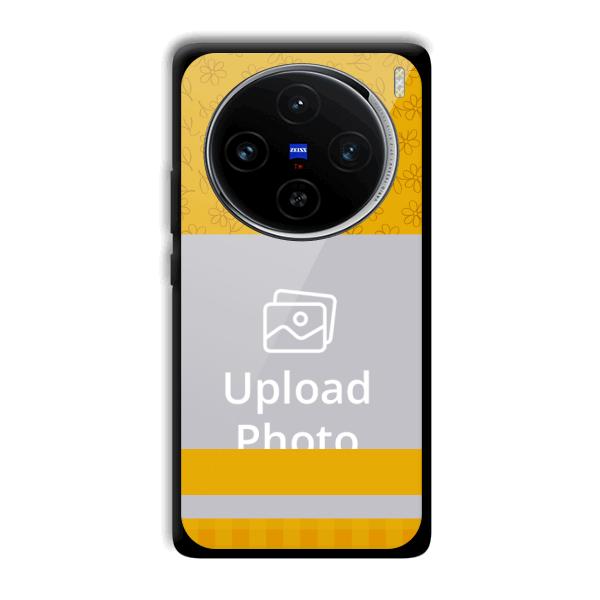 Mustard Flowers Customized Printed Back Cover for Vivo X100