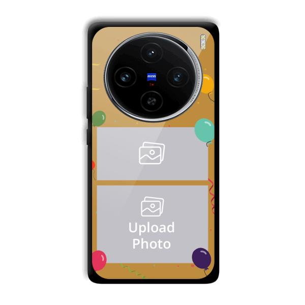 Balloons Customized Printed Back Cover for Vivo X100