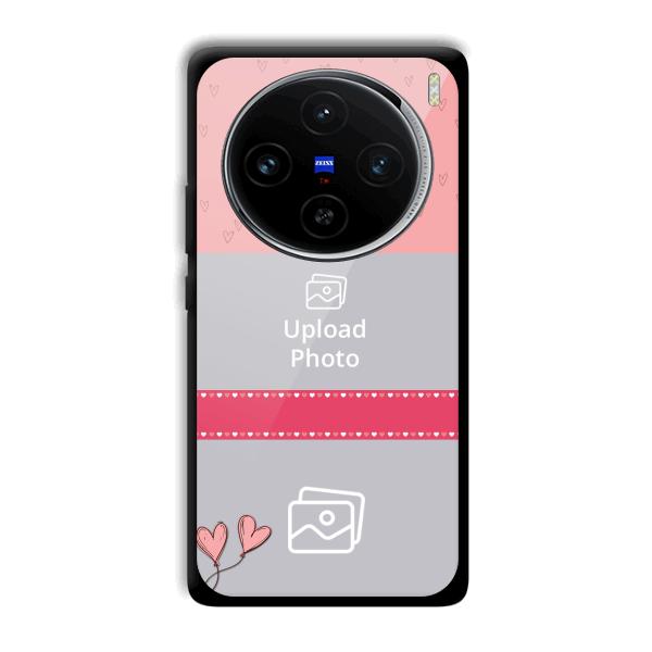 Pinkish Design Customized Printed Back Cover for Vivo X100