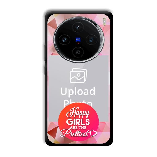 Happy Girls Customized Printed Back Cover for Vivo X100