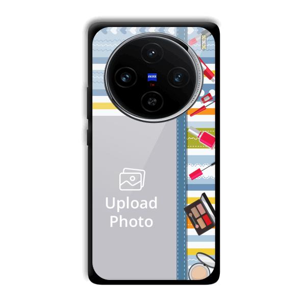 Makeup Theme Customized Printed Back Cover for Vivo X100