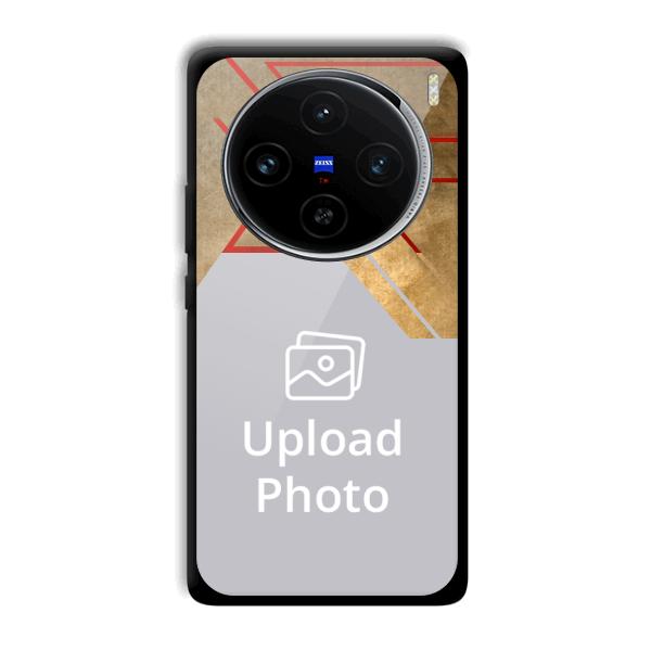 Brown Customized Printed Back Cover for Vivo X100