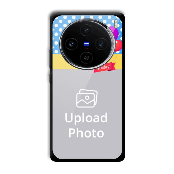 Happy Birthday Customized Printed Back Cover for Vivo X100