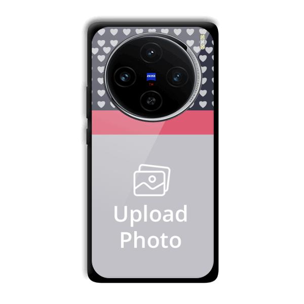 Hearts Customized Printed Back Cover for Vivo X100