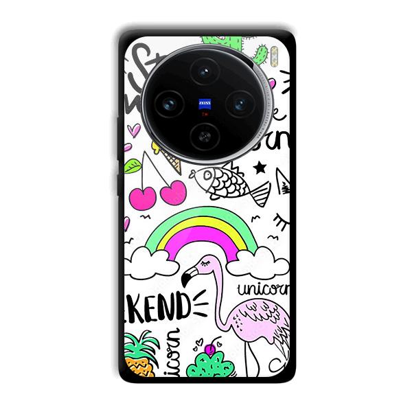 Stay Wild Phone Customized Printed Back Cover for Vivo X100